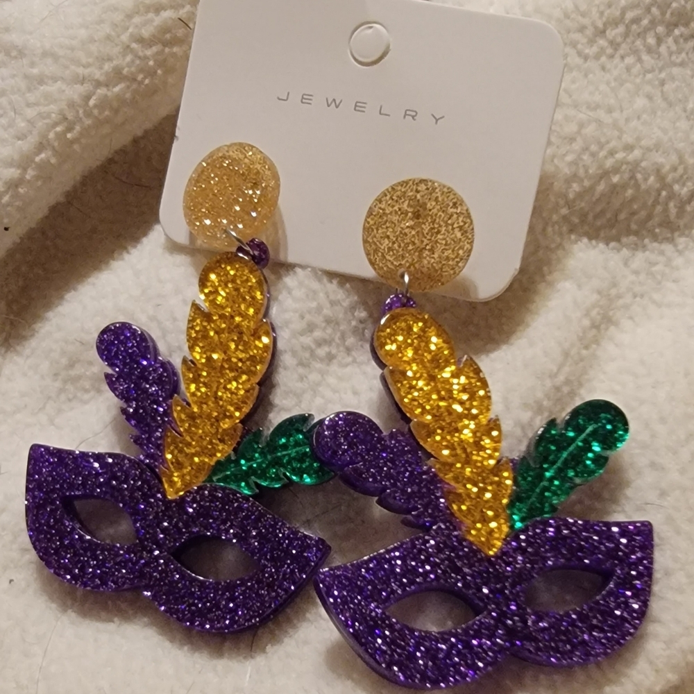 Mard Gras Earrings